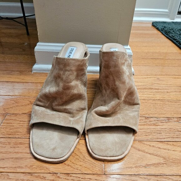 Steve Madden Open Toe Heels - Picture 1 of 7